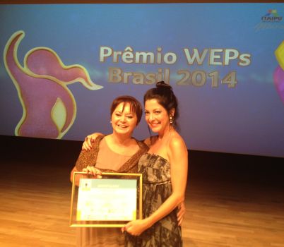 Premio WEPs Brazil com Ana Paula Padrao.JPG